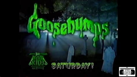 Goosebumps Promo - Fox Kids 1996 - YouTube