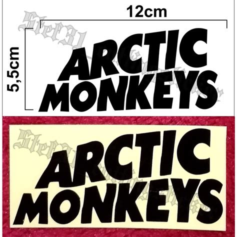 Jual Stiker cutting logo Arctic Monkeys, sticker Arctic Monkeys ...