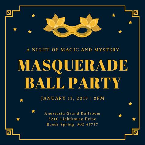 40+ Masquerade Party Ideas