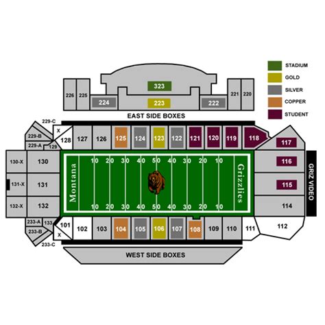 Mercer Football Stadium Seating Chart