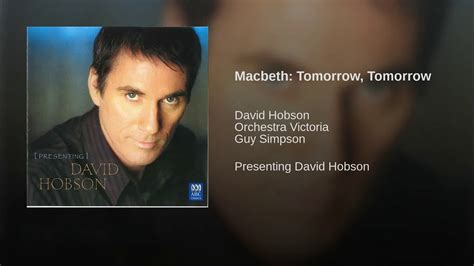 Macbeth: Tomorrow, Tomorrow - YouTube