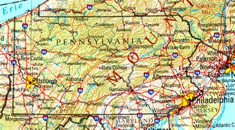 The Convenience Of A Pennsylvania Map