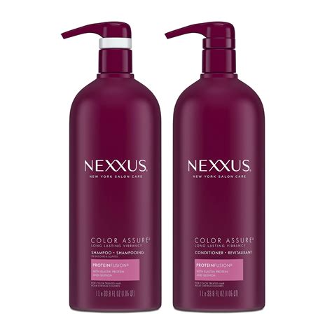 Nexxus Color Assure Shampoo and Conditioner For Color Treated Hair ...