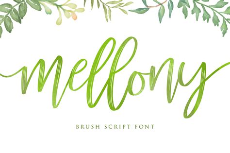 Mellony Dry Brush Font - 1001 Free Fonts