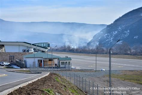 Online maps show parts of Kapan Airport, where Azerbaijani forces are ...