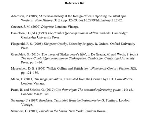 Harvard Style Bibliography | Format & Examples