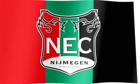 NEC Nijmegen Flag GIF (Vlag van NEC Nijmegen) - All Waving Flags