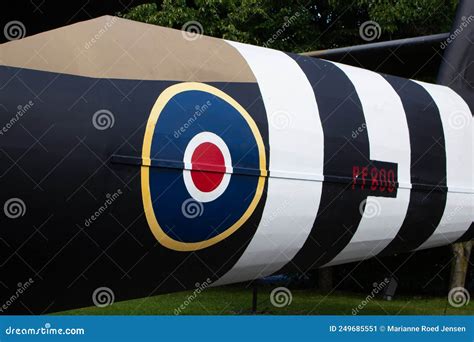 The Old British WW2 Horsa Glider Editorial Photo - Image of british ...