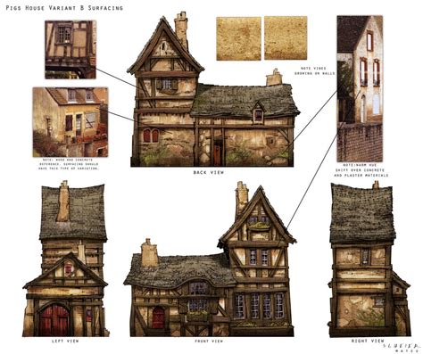 Pin by Jackie Block on Medieval Models, Sketches | Medieval houses ...