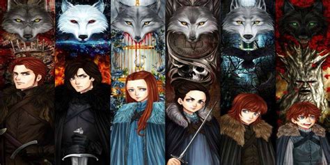 The Names of the Stark Direwolves - RetroZap!