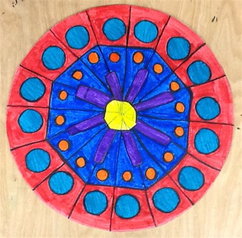 Mrs. Paul's Art Room: Mandala Radial Design