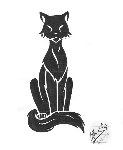 Tribal Cat by AruandMiko on DeviantArt