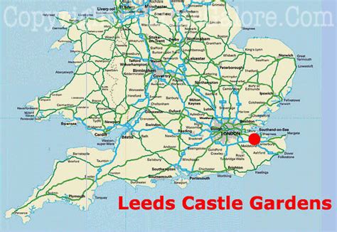 Leeds Castle - England - Gardens, Parks, Squares and Open Spaces ...