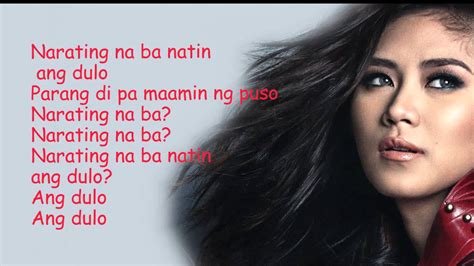 Sarah Geronimo - DULO (Lyrics) Chords - Chordify