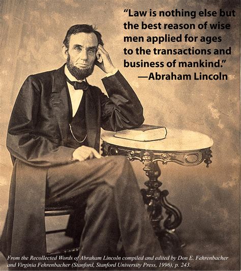 Abe Lincoln's Thoughts on Lawyers » Alameda County Bar Association