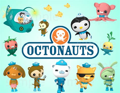 Octonauts Characters artwork | Etsy