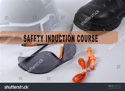 Standard Construction Safety Equipment Isolated On Stock Photo ...