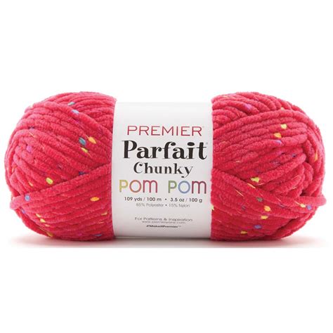 Premier Parfait Chunky Pom Pom Yarn