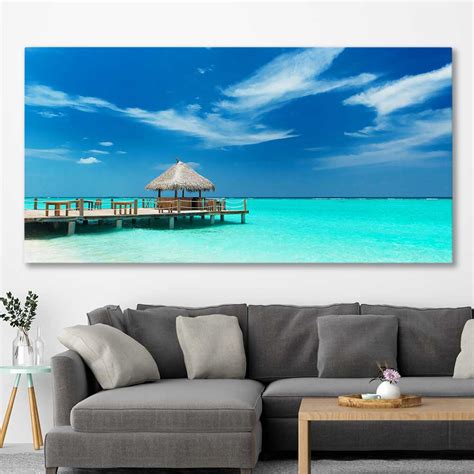 Exotic Beach Bar | Beach Theme Wall Art