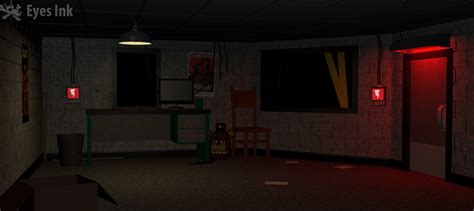 Render office (fan made) : fivenightsatfreddys