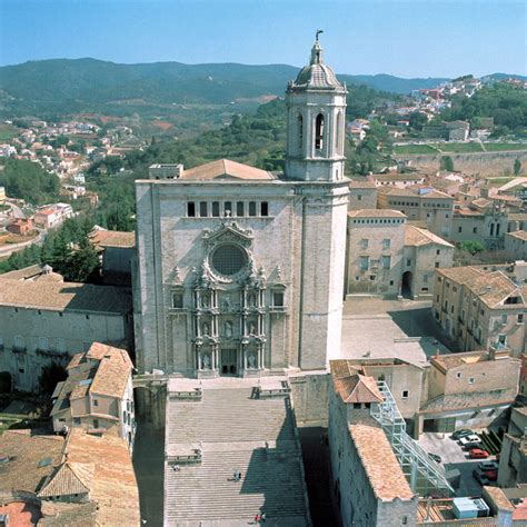 Girona Kathedrale / The Girona Cathedral in Girona, Spain. | Madrid ...