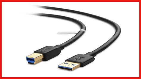 Cable Matters Long USB 3.0 Cable (USB 3 Cable, USB 3.0 A to B Cable) in ...