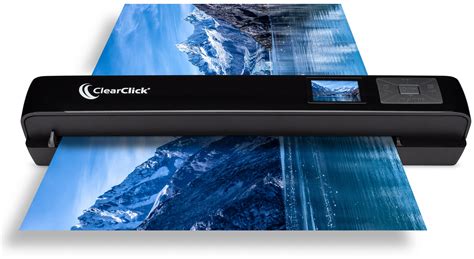 Portable Photo & Document Scanner with 1.4" LCD & Autofeeder – ClearClick