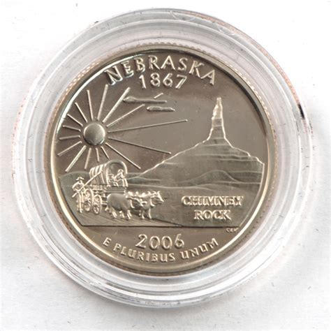 2006 Nebraska Proof Quarter - San Francisco Mint