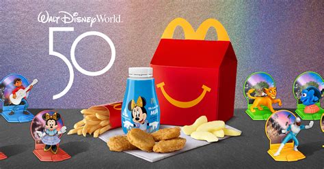 For Disney World's 50th anniversary, McDonald's unveils 50 toys