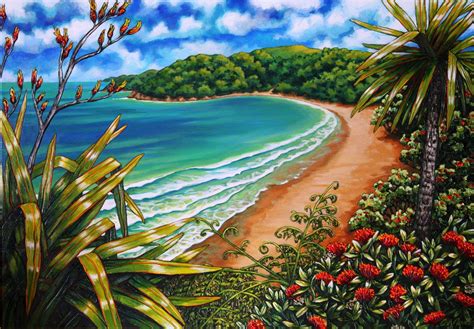 Caz Novak | New Zealand Artist | Pacifica | Coastal NZ Art New Zealand ...