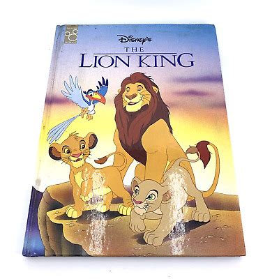 THE LION KING Book Disney Classic Storybook Simba 1994 HC $15.04 ...