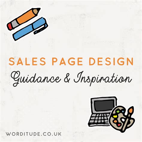 Sales Page Design Guidance & Inspiration | Worditude