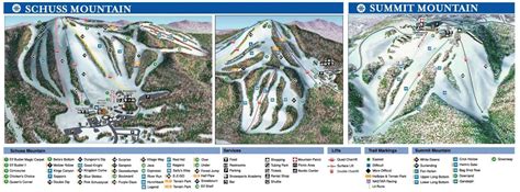 Shanty Creek Resort Trail Map • Piste Map • Panoramic Mountain Map