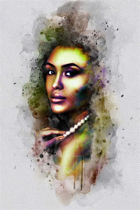 Photoshop Watercolor Painting Effect - Design Cuts