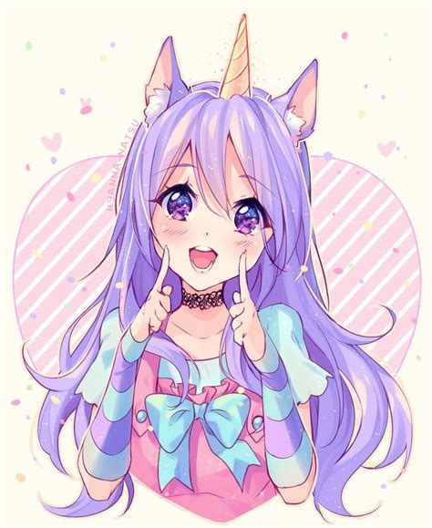 Animart - милые аниме арты ^^ Anime Neko, Kawaii Anime Girl, Anime Art ...