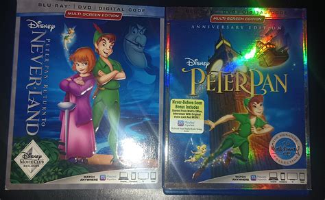 Disney Peter Pan Blu-Ray Movies $4 : r/SacBuySellTrade