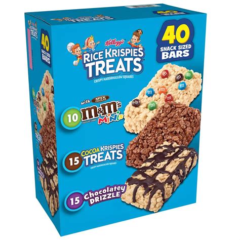 Kellogg's Rice Krispies Treats Variety Pack (40 ct.) - Walmart.com