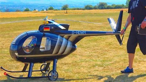 Big RC Hughes 500 Scale Model Electric Helicopter