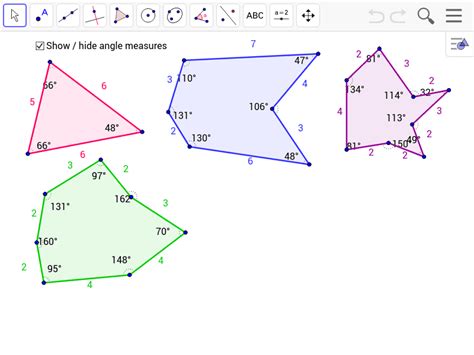 polygon angle sum - GeoGebraBook