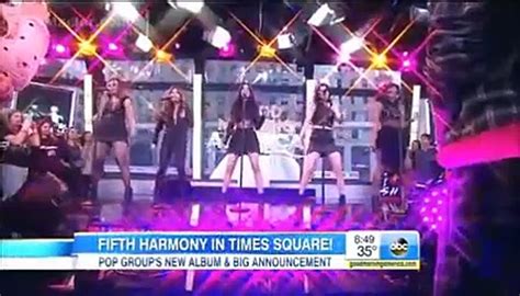 Good Morning America Fifth Harmony Sledgehammer Live - Vídeo Dailymotion