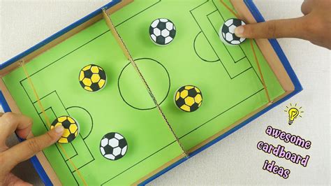 Awesome Cardboard Ideas | Football Game using Cardboard - YouTube