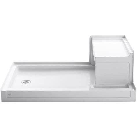 KOHLER Tresham 60-inch x 36-inch Single Threshold Left-Hand Drain ...