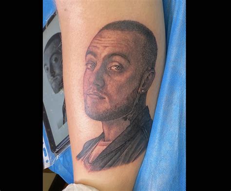 Mac tattoo in progress 🥹 : r/MacMiller