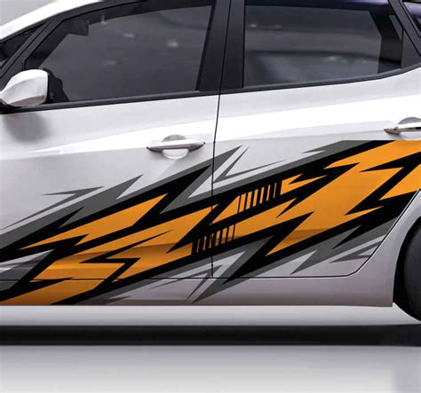 Sport wrap design car decal - TenStickers