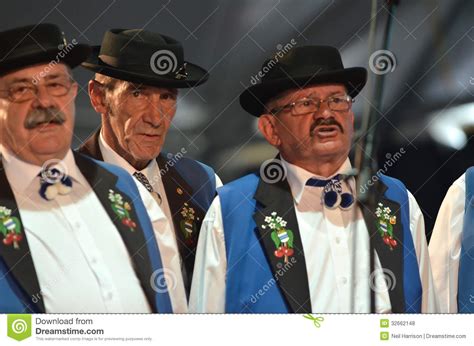 Swiss Yodelers editorial stock photo. Image of sound - 32662148