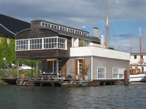 House boat in Copenhagen | House boat, Floating house, House