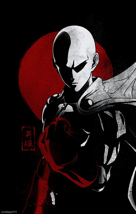 One Punch Man Wallpaper Phone | Anime Wallpaper | Сайтама, Рисунки ...