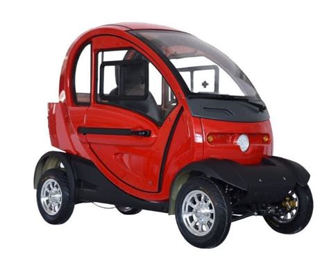 Q Pod 4 Wheel Electric Mobility Scooter -Fully Enclosed