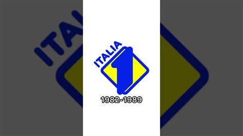 Italia 1 historical logos - YouTube