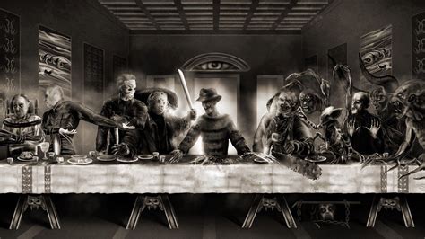 1920x1080 HORROR | Horror Last Supper wallpaper #18864 | Creatures Of ...